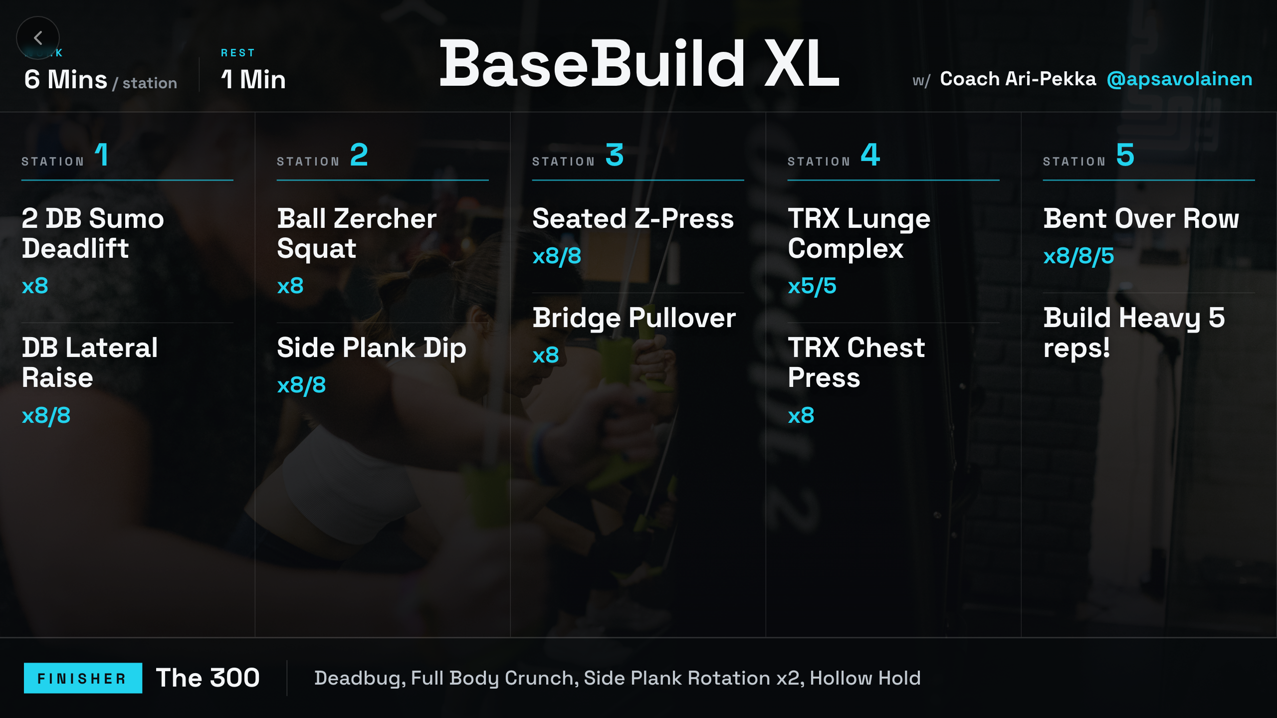BaseBuild XL class board cast to the screen